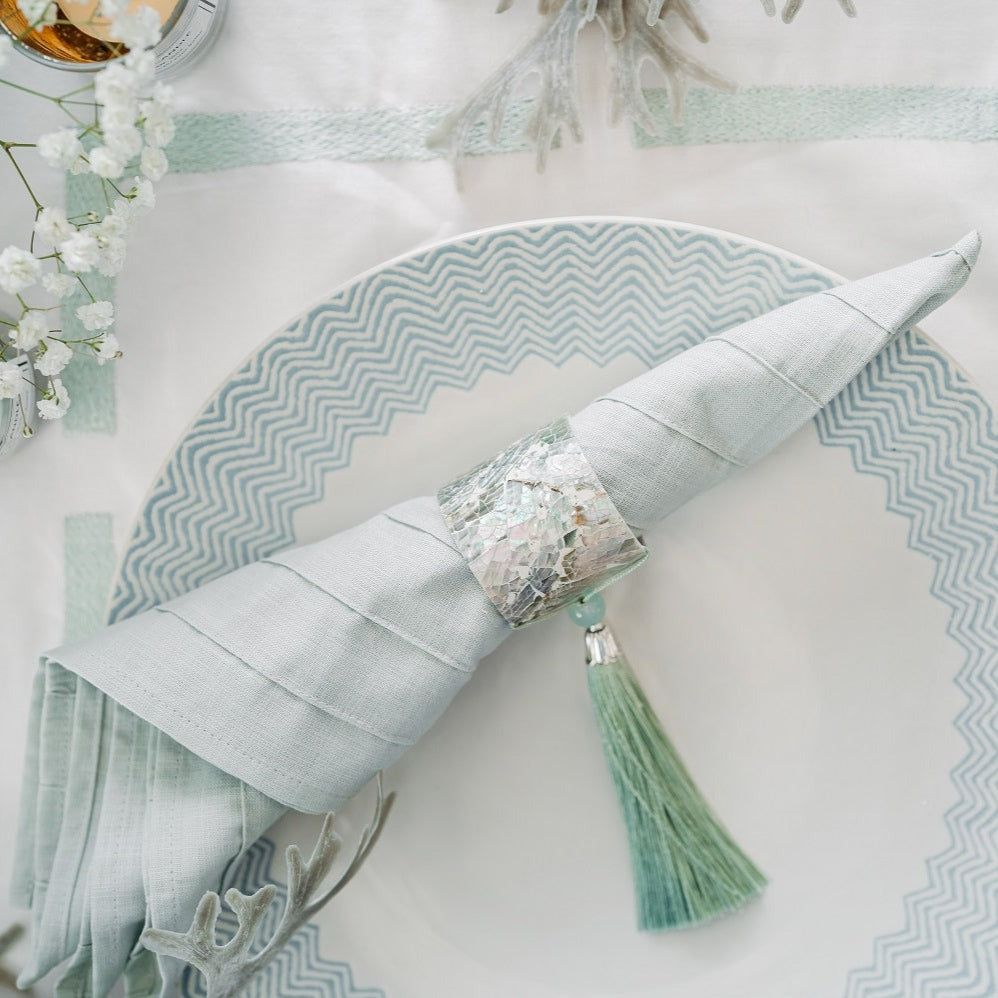 Cotton Napkin with Pintucks