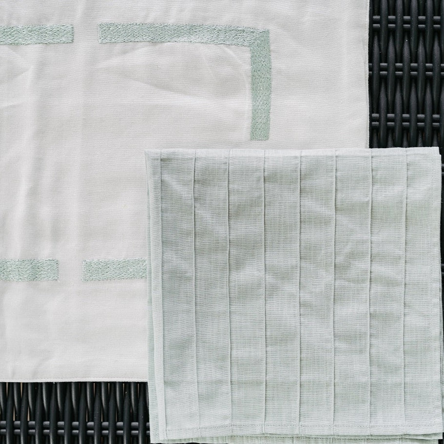 Cotton Napkin with Pintucks