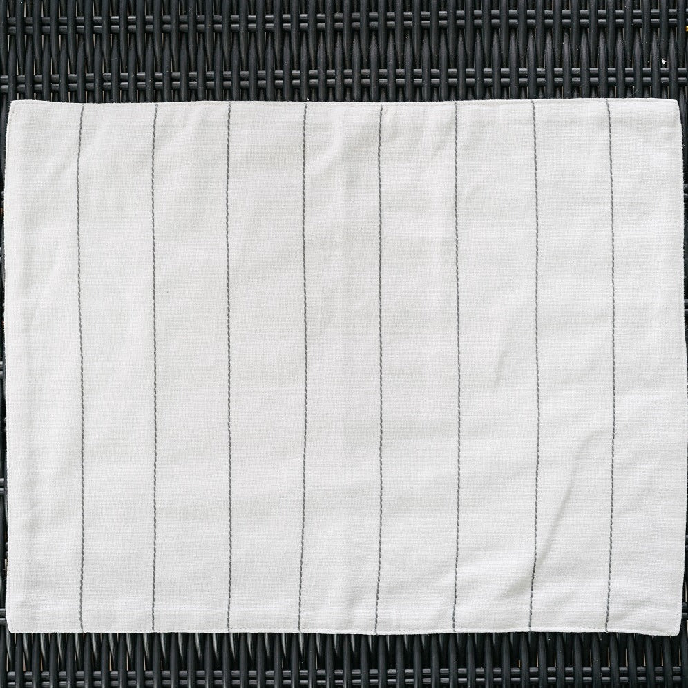 Cotton Placemat with Stripes