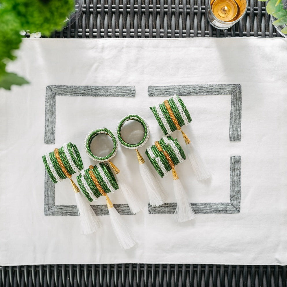 Bead Napkin Rings