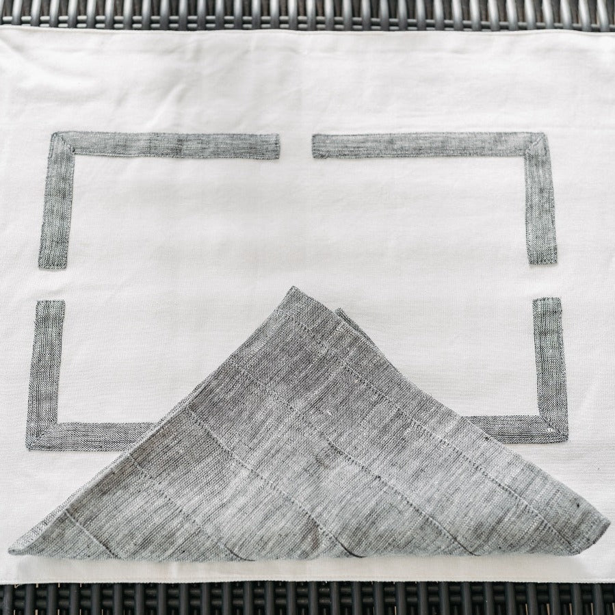 Cotton Napkin with Pintucks
