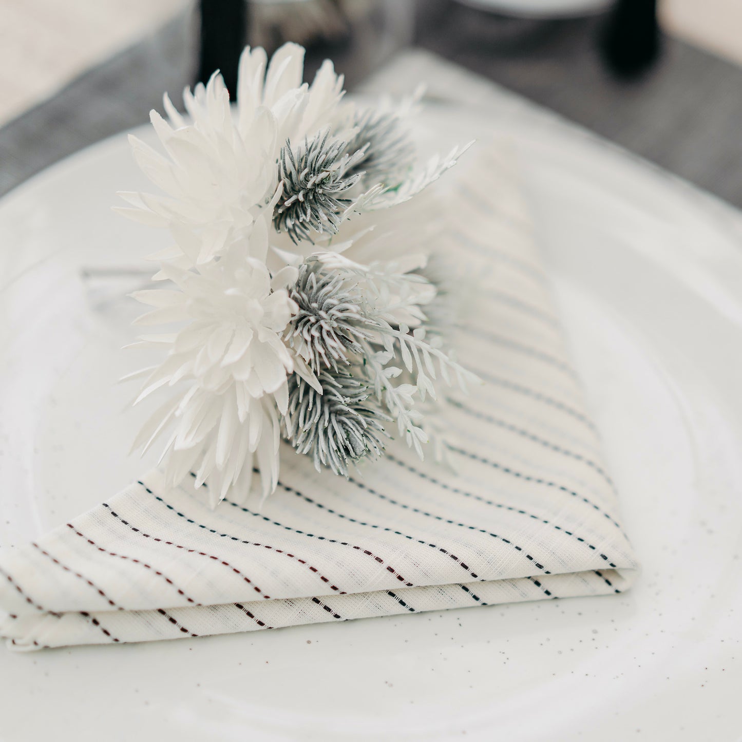 Striped Cotton Napkin
