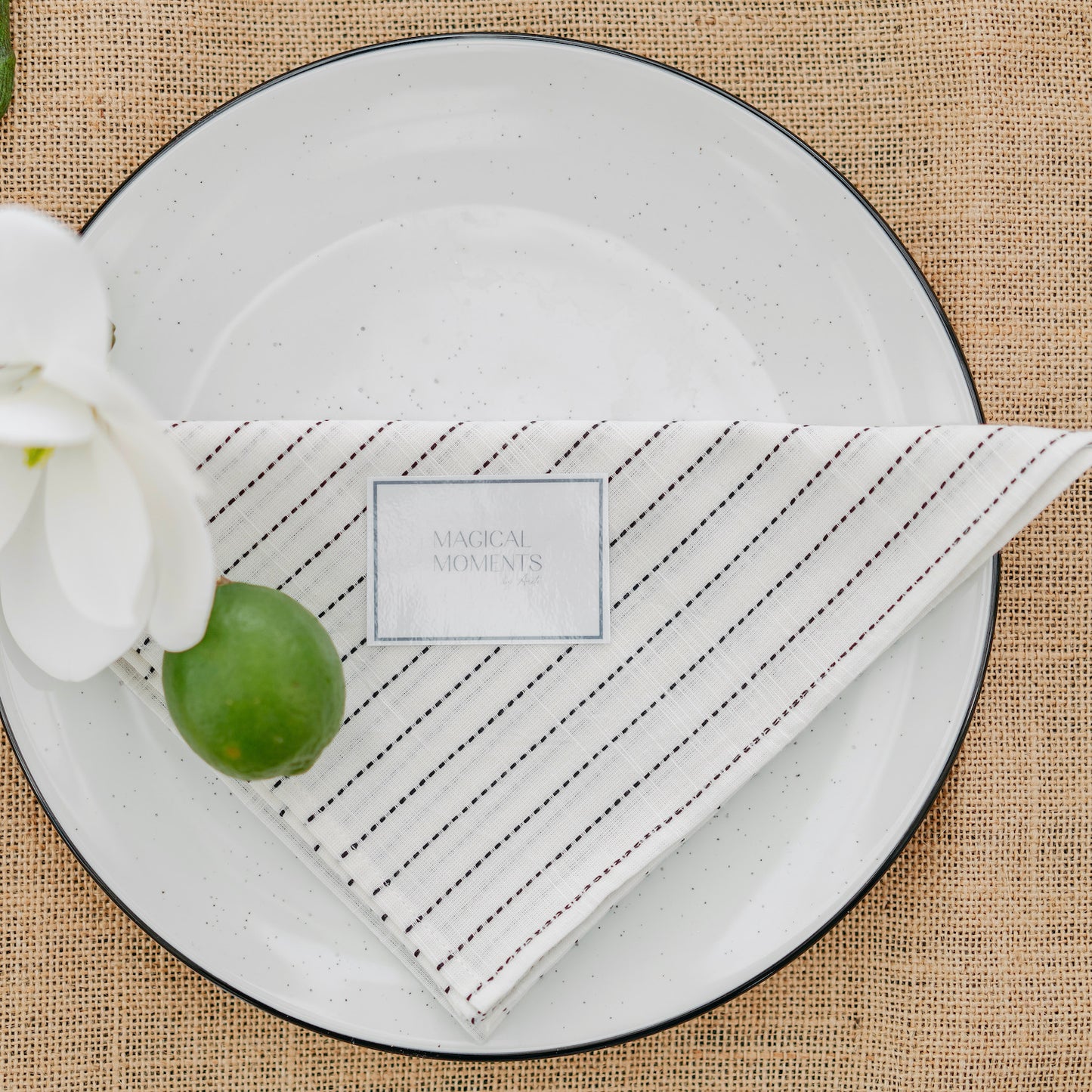 Striped Cotton Napkin