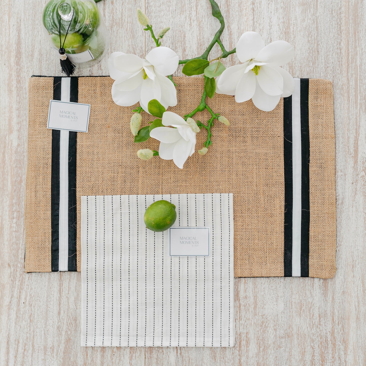 Striped Cotton Napkin