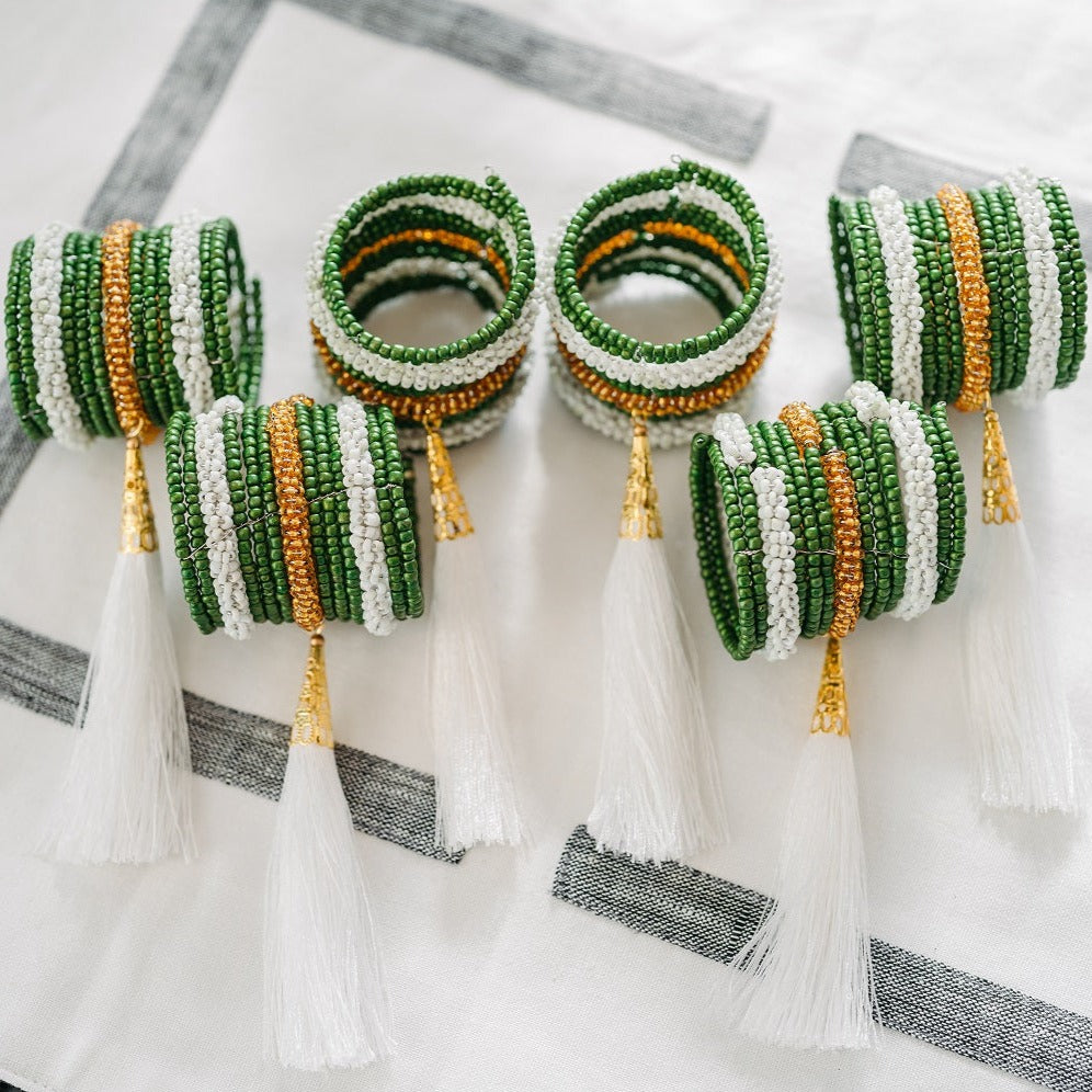 Bead Napkin Rings