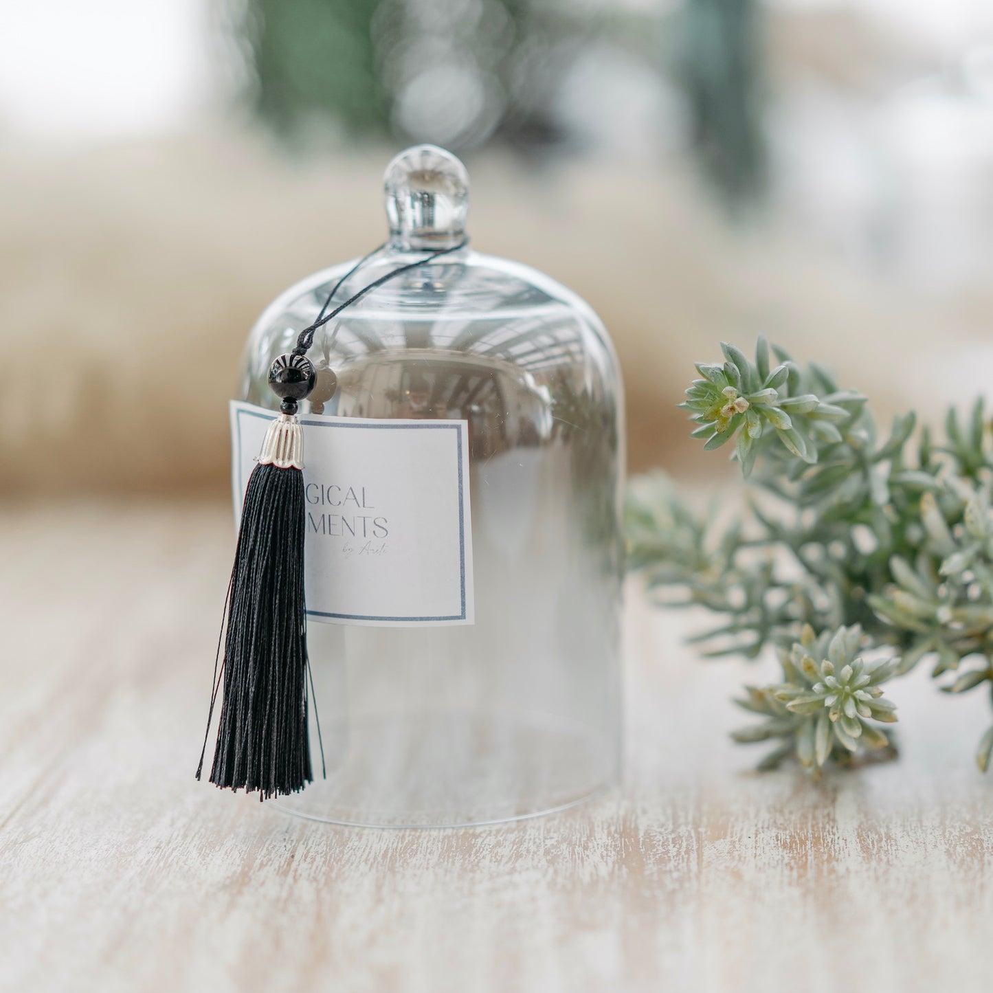 Smoky Cloche with Tassel