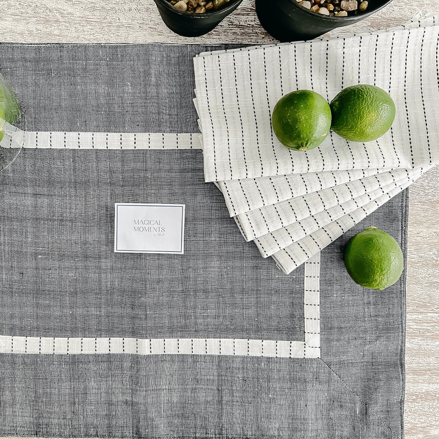 Striped Cotton Napkin